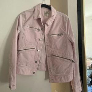 Zadig & Voltaire Lush Pink Corduroy Jacket